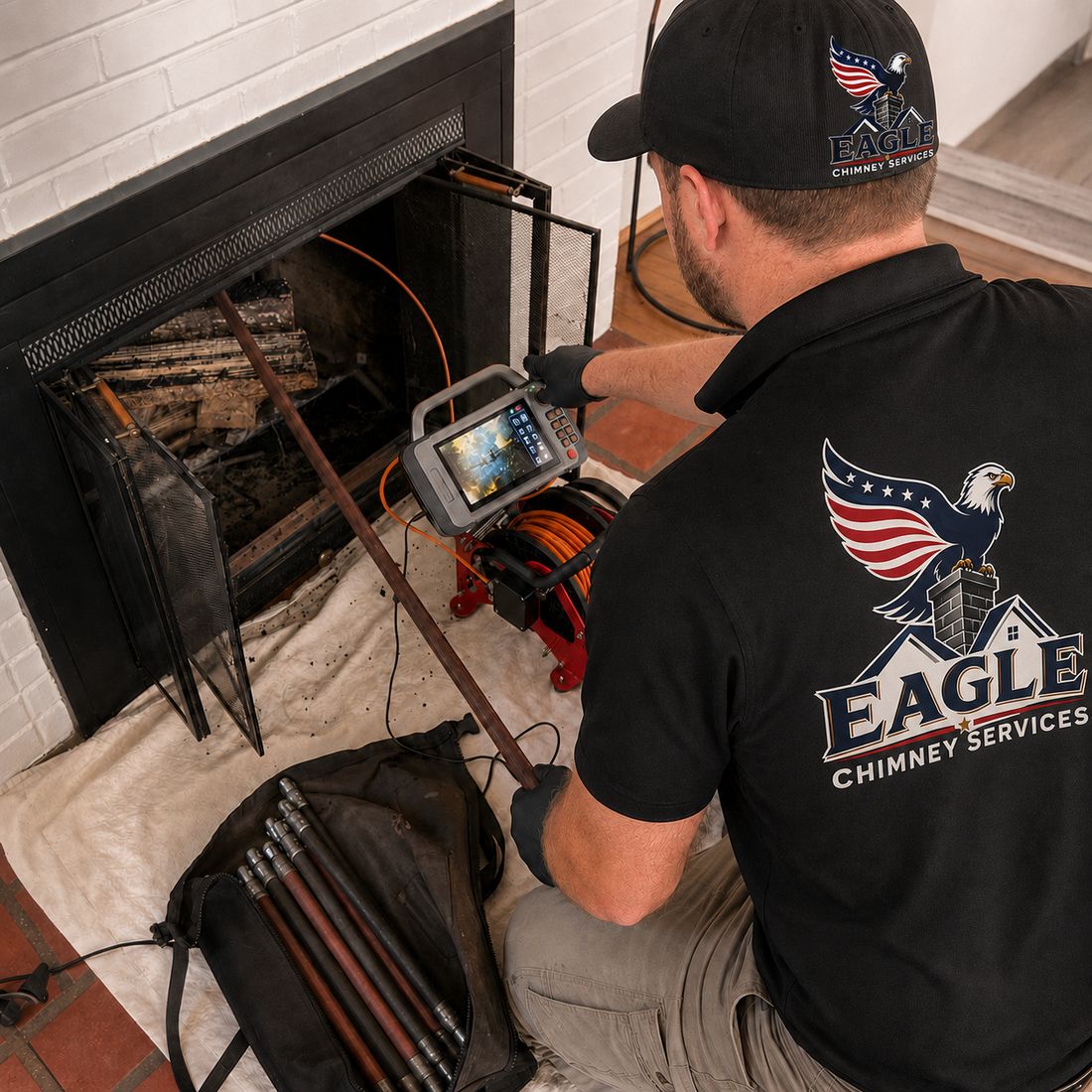Chimney Inspection service by Eagle Chimney Services