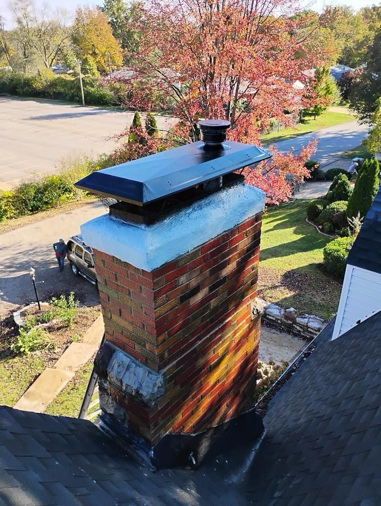 Chimney Cap Installation service by Eagle Chimney Services