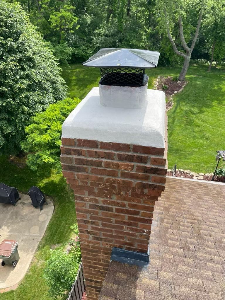 Chimney Crown Replacement service by Eagle Chimney Services